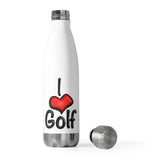 I ❤️ Golf 20oz Insulated Bottle