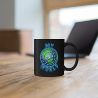 My World Black Mug 11oz
