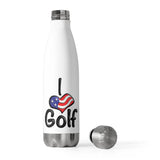 I ❤️ Golf U.S.A. - 20oz Insulated Bottle