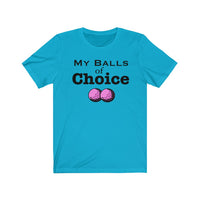 My balls of choice pink