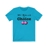 My balls of choice pink