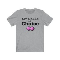 My balls of choice pink