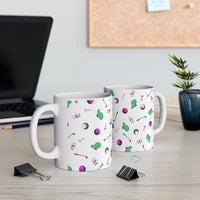 Golf Print Ceramic Mug 11oz