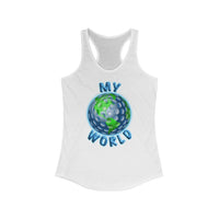 My World Racerback Tank