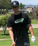 Retro Golf mint green 3-D