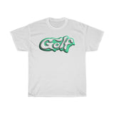 Retro Golf mint green 3-D