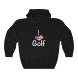 I ❤️ Golf 3-D U.S.A. Hoodie