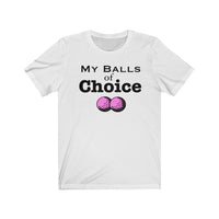 My balls of choice pink